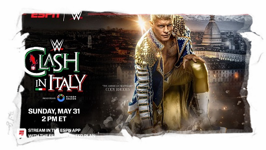 WWE Clash in Italy 2026